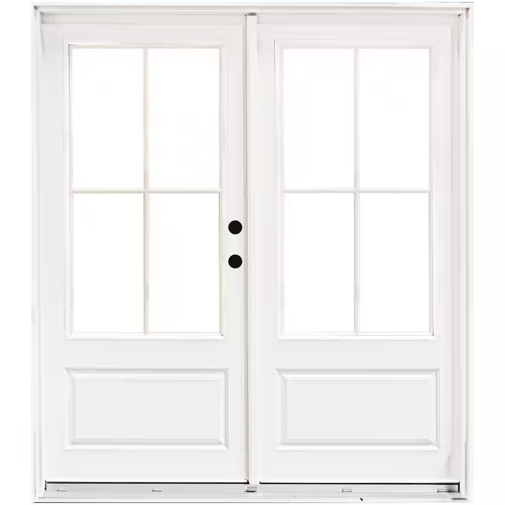 Hinged 3/4 Lite Patio Door