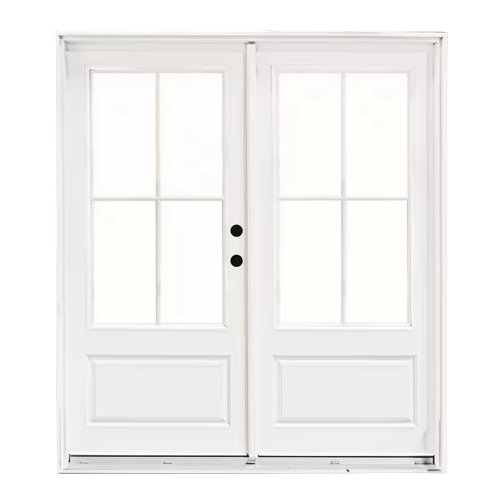 Hinged 3/4 Lite Patio Door
